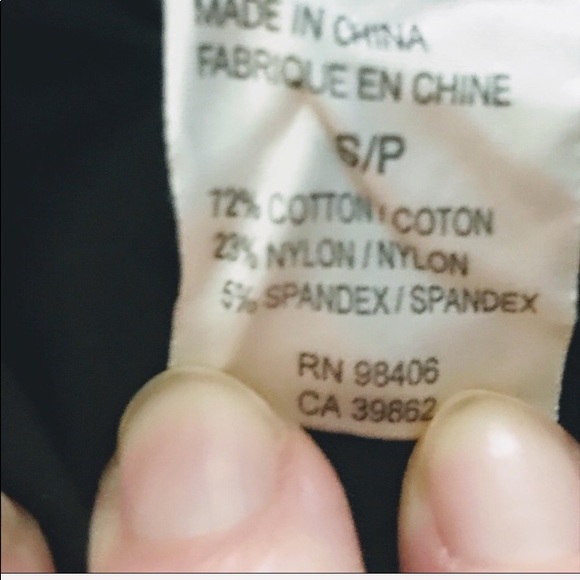 THEORY Shirt Ruched Waist Button down Long Sleeve Cotton Stretch Blend Black S - Picture 7 of 11